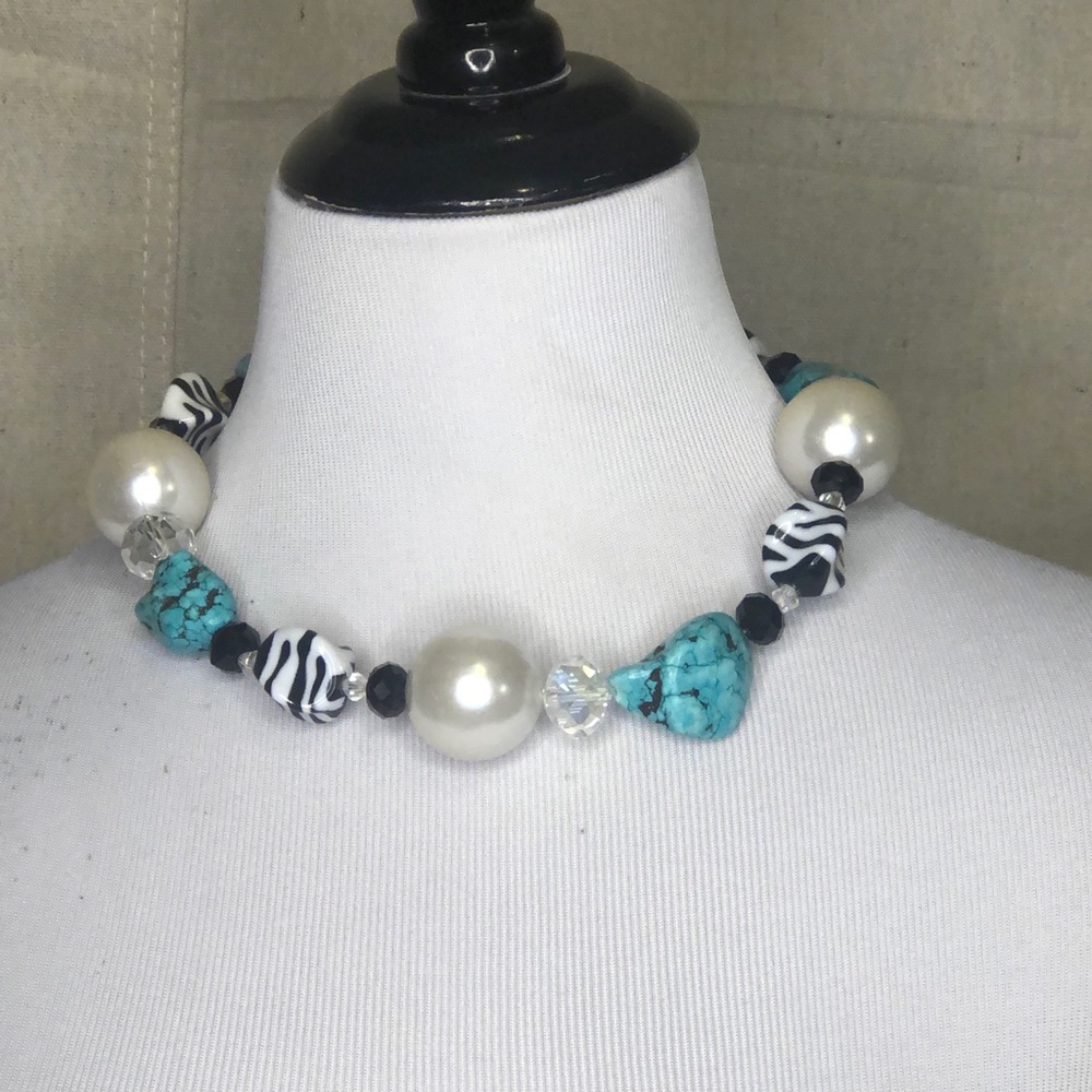 Large bead necklace